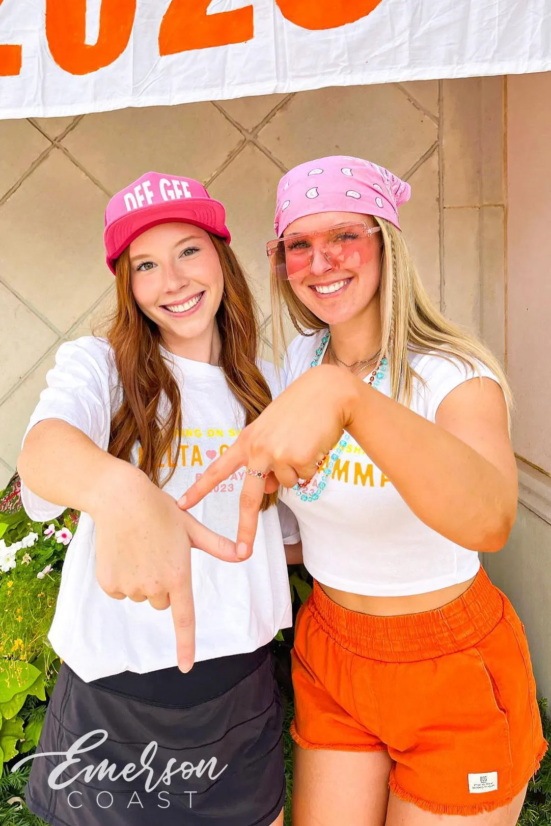 Delta Gamma Walking On Sunshine Bid Day Tee
