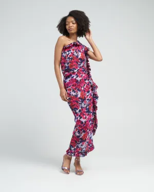 dinas dress - fuchsia
