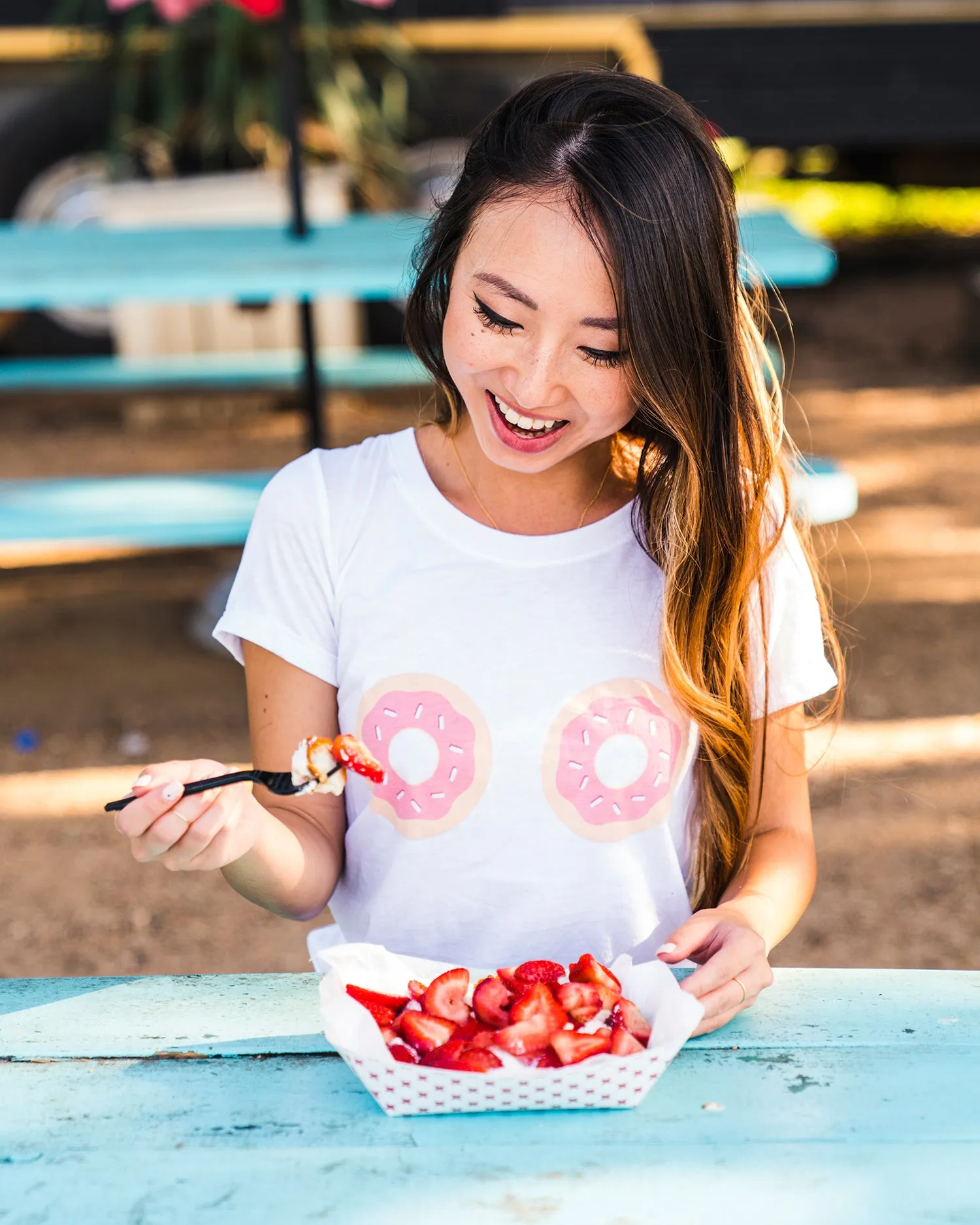 Donut Boobie Tee - Women Sizing
