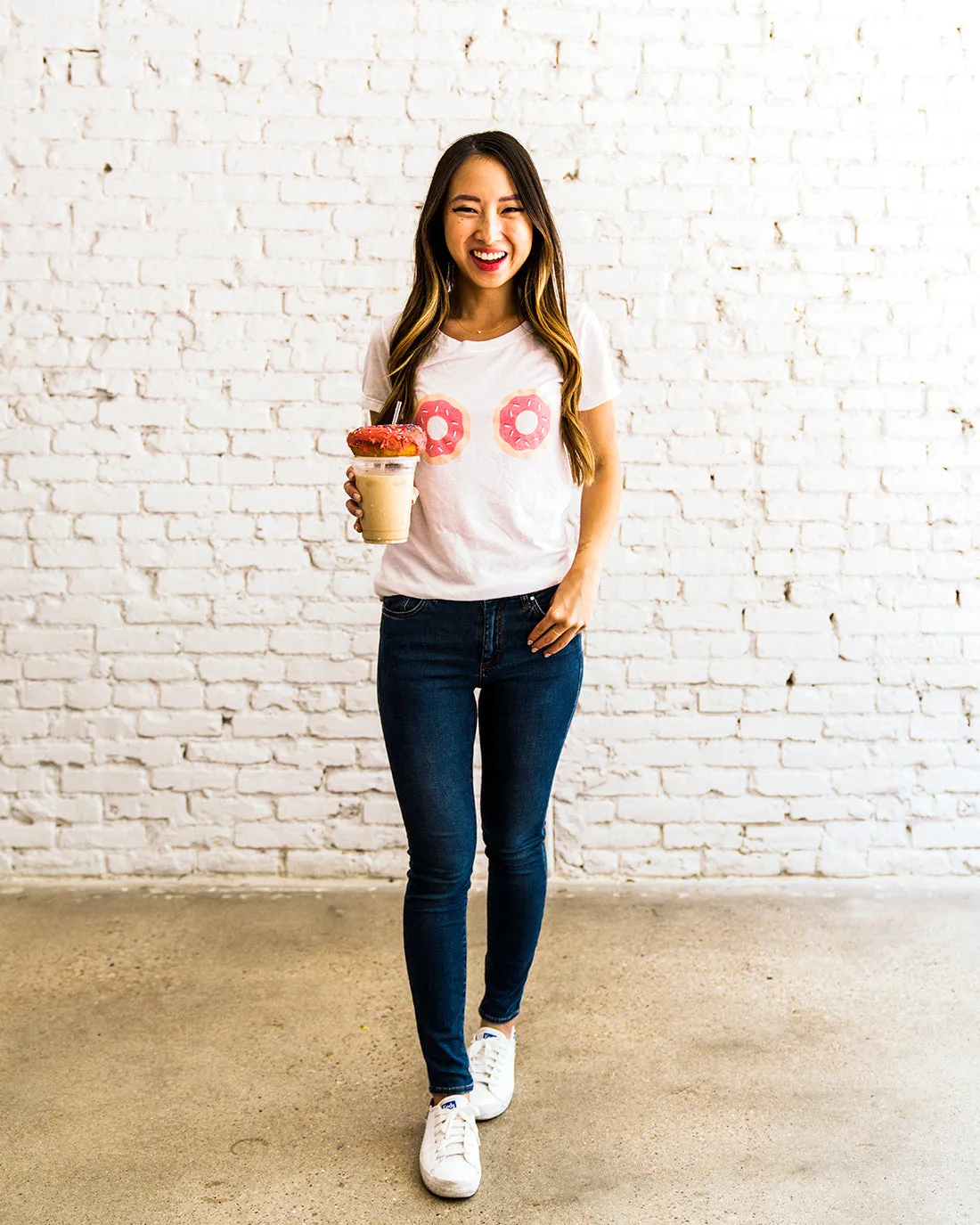 Donut Boobie Tee - Women Sizing
