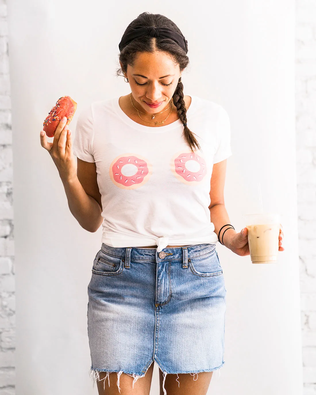 Donut Boobie Tee - Women Sizing