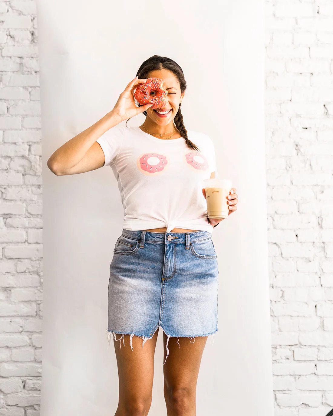 Donut Boobie Tee - Women Sizing
