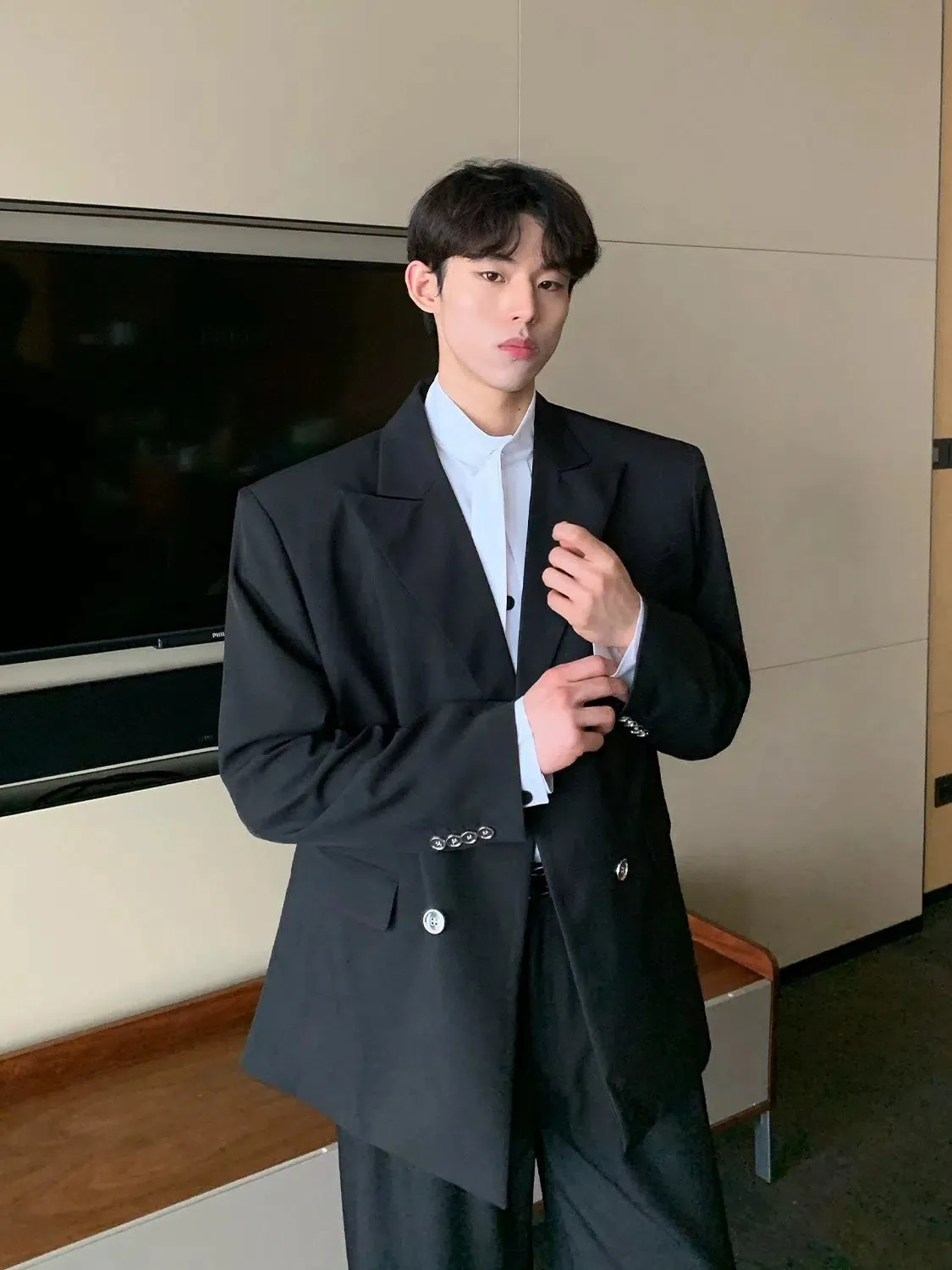 Drapey Casual Suit