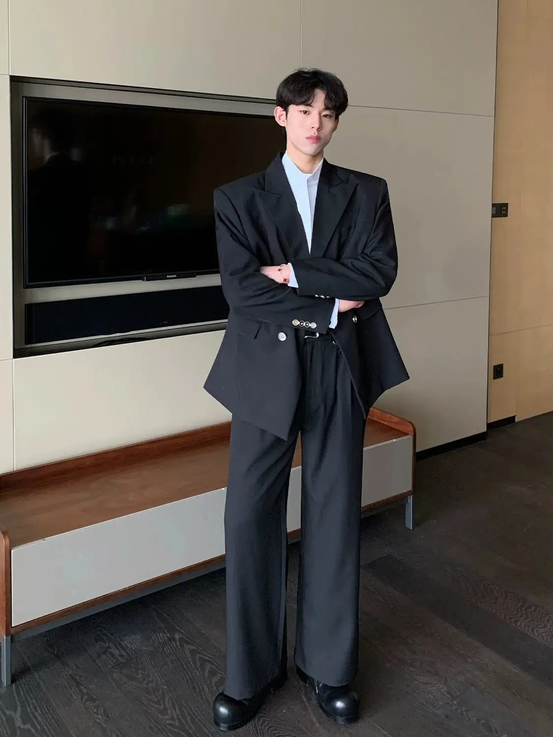 Drapey Casual Suit