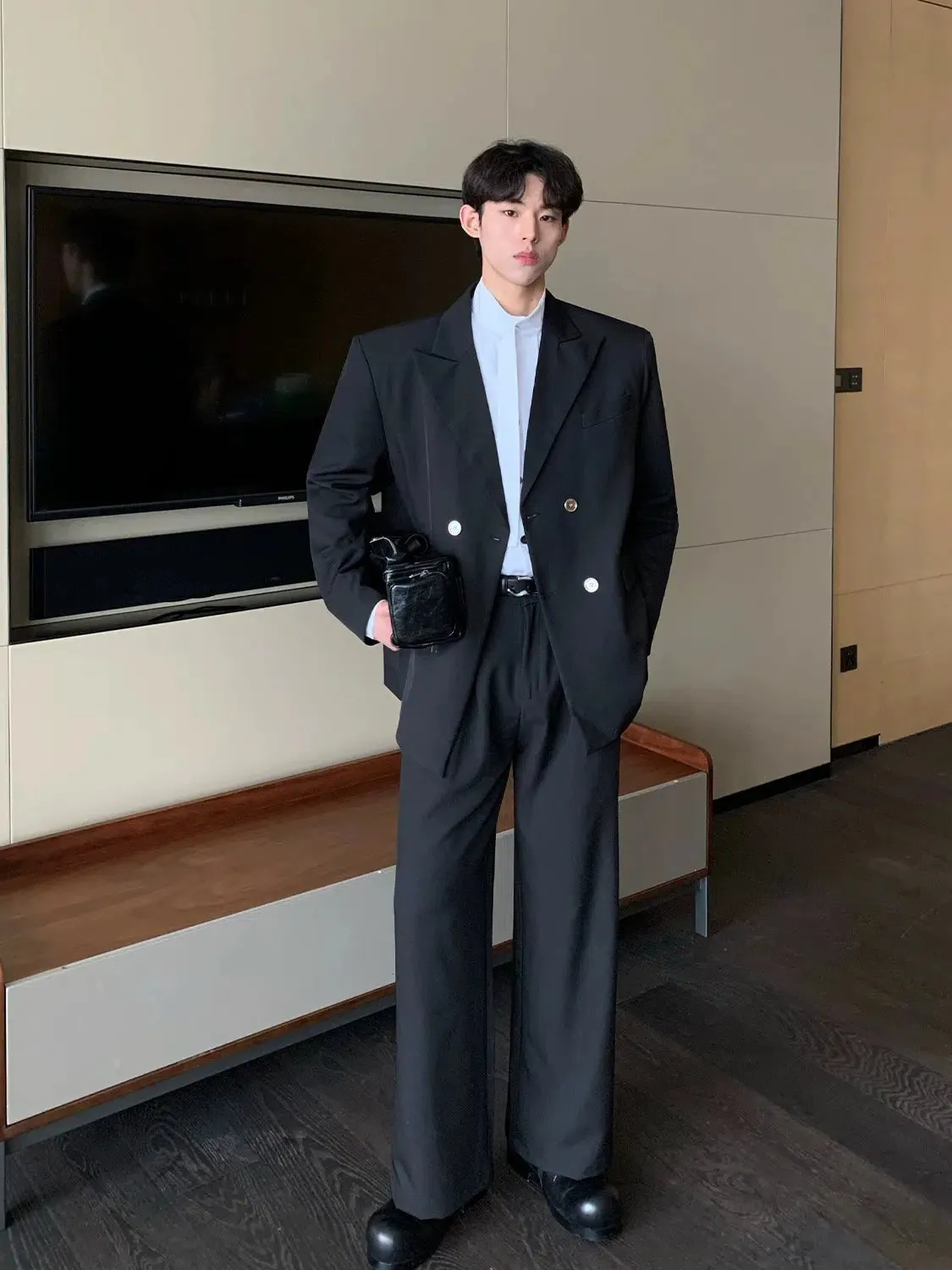 Drapey Casual Suit