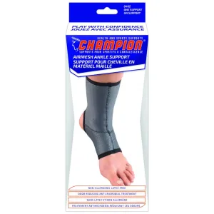 EA/1 ANKLE SUPPORT CHARCOAL LARGE