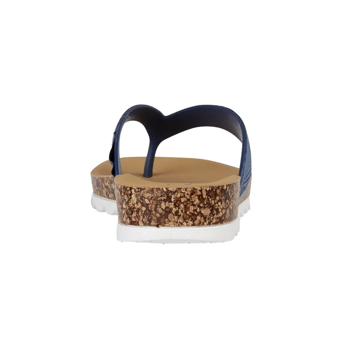 Emma Dawn Women's Toe Post Sandal Navy