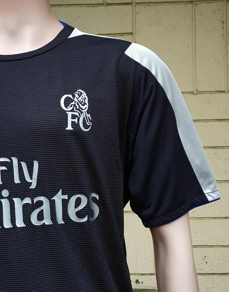 ENGLISH PREMIER CHELSEA 2004-05 PREMIER LEAGUE & LEAGUE CUP CHAMPION JERSEY AUTHENTIC UMBRO AWAY SHIRT L   SOLD OUT!!