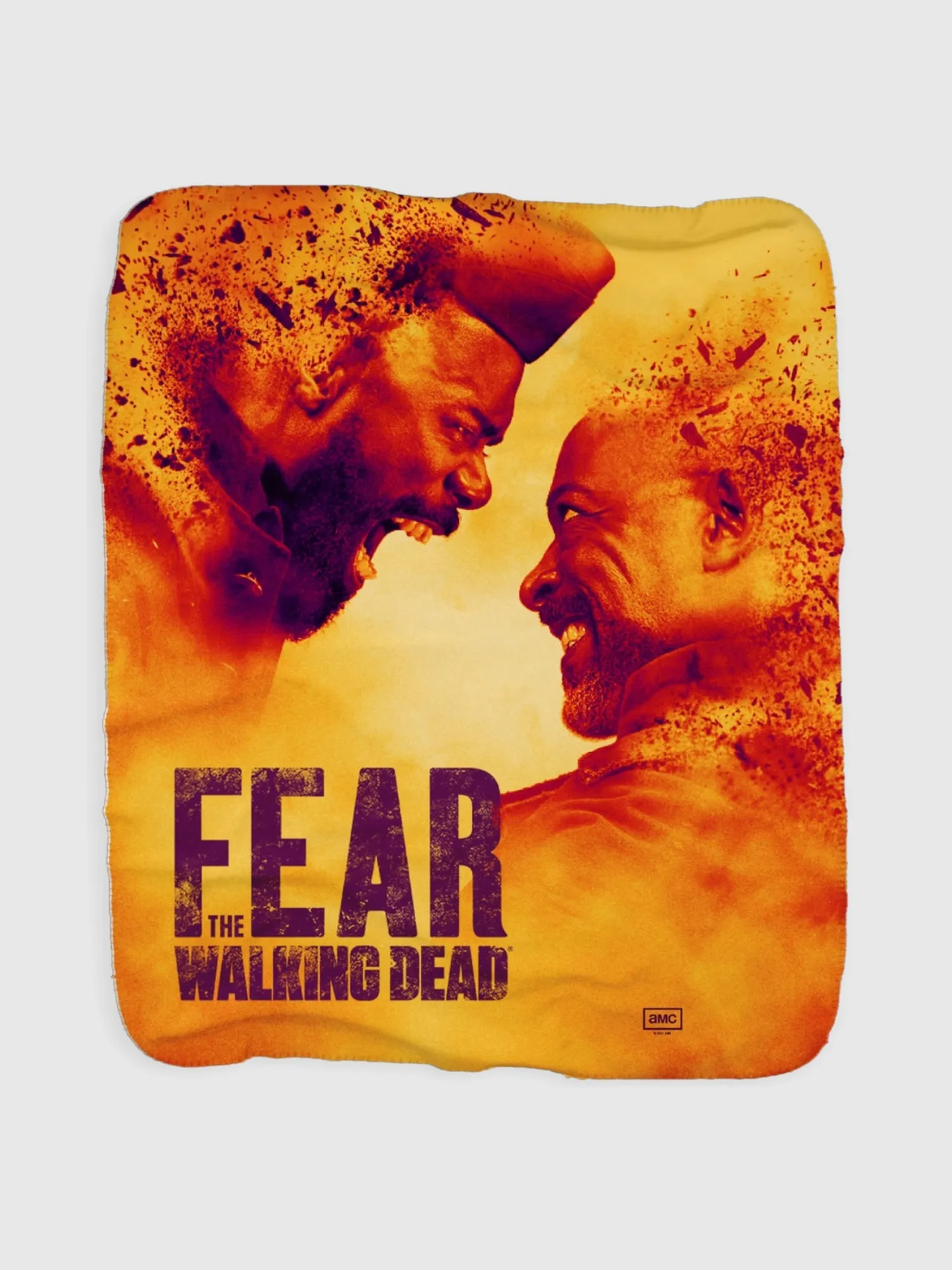 Fear The Walking Dead Season 7 Key Art Sherpa Blanket