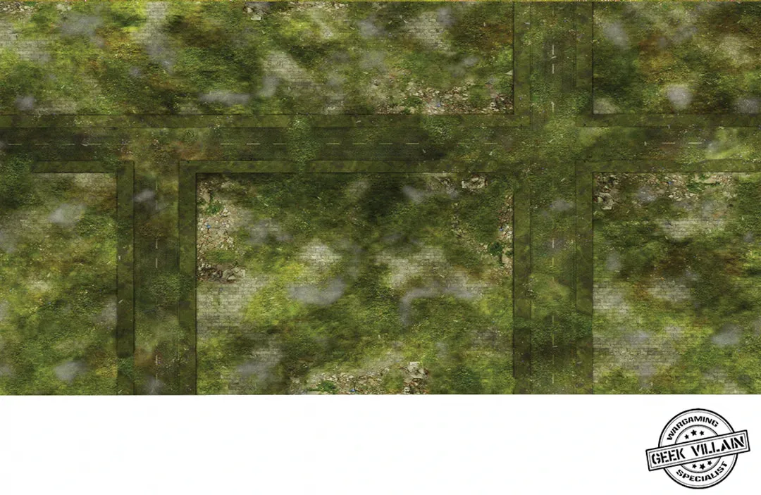Fleece Battlemat 6x4- Walking Dead