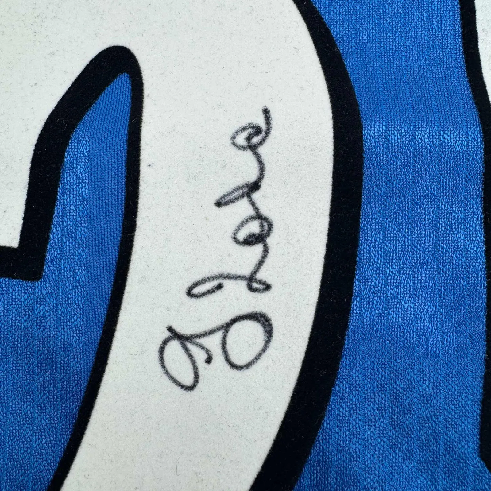 Framed Autographed/Signed Gianfranco Zola 35x39 Chelsea FC Blue Jersey BAS COA