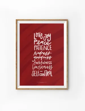 Fruit of Spirit {Poster}