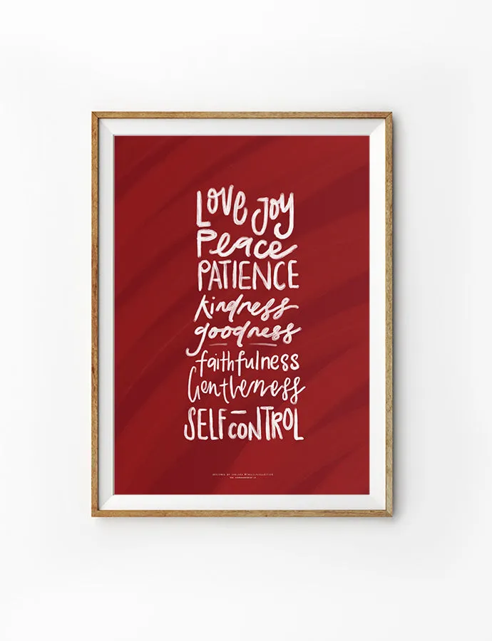 Fruit of Spirit {Poster}