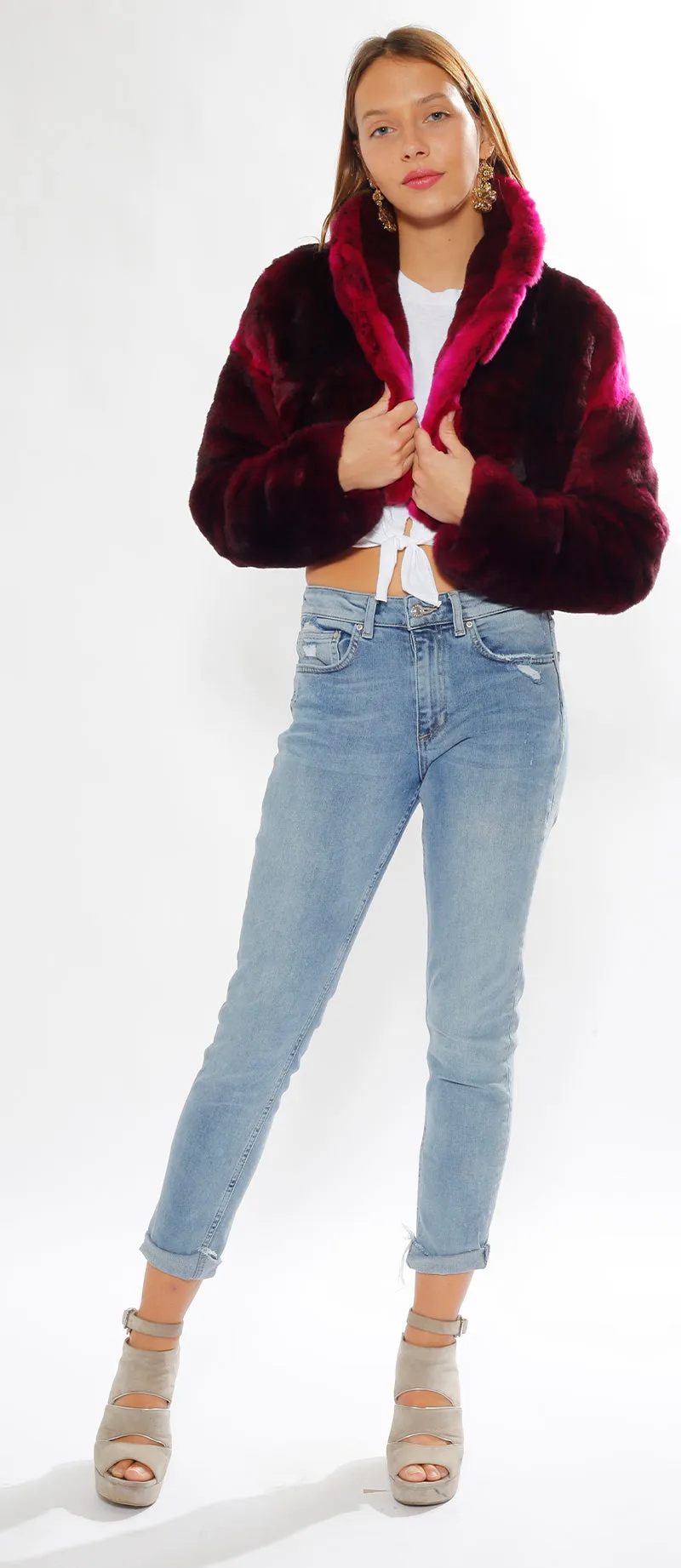 Fur Bolero - Any color you desire!