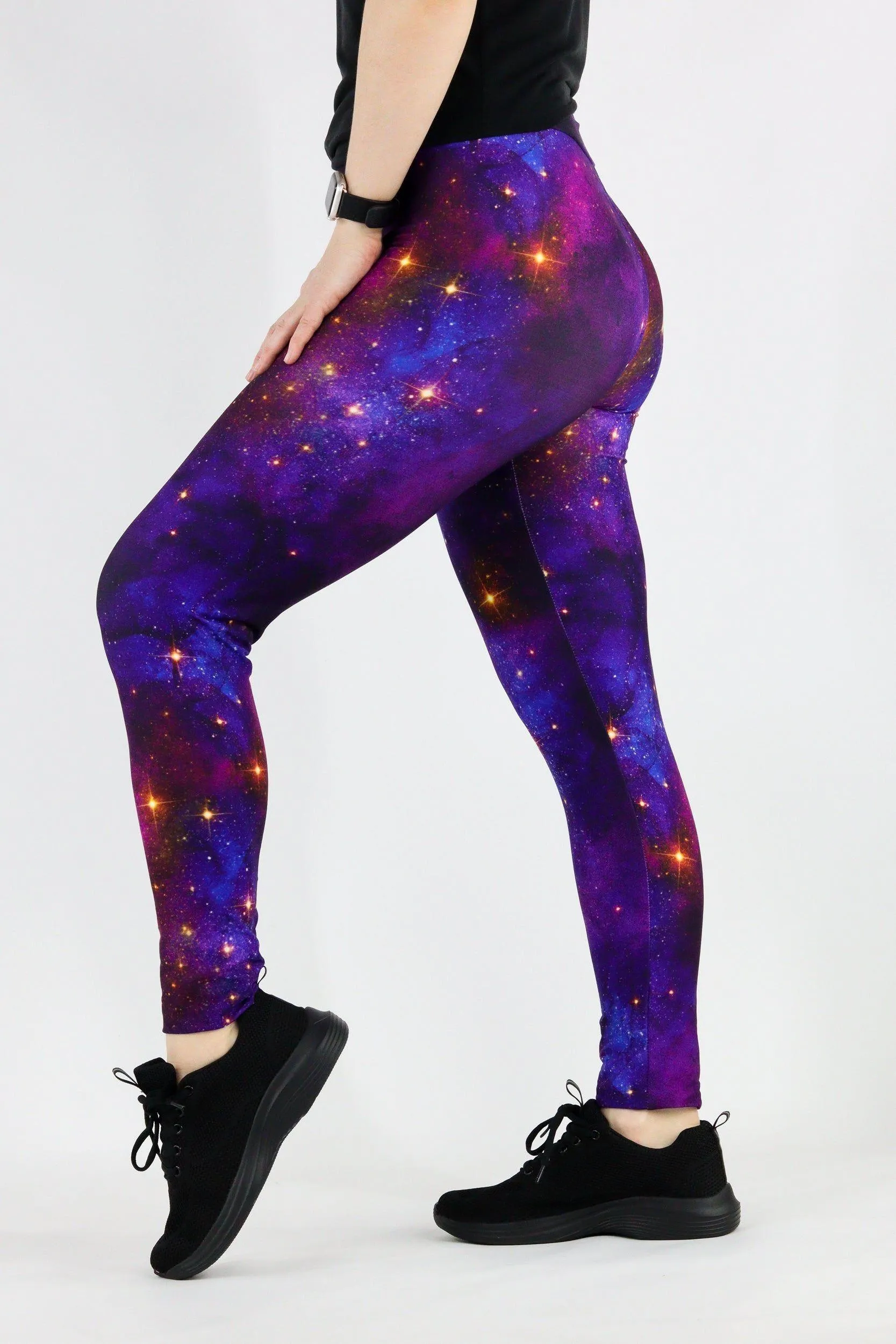 Galaxy Dust - Casual Full Leggings