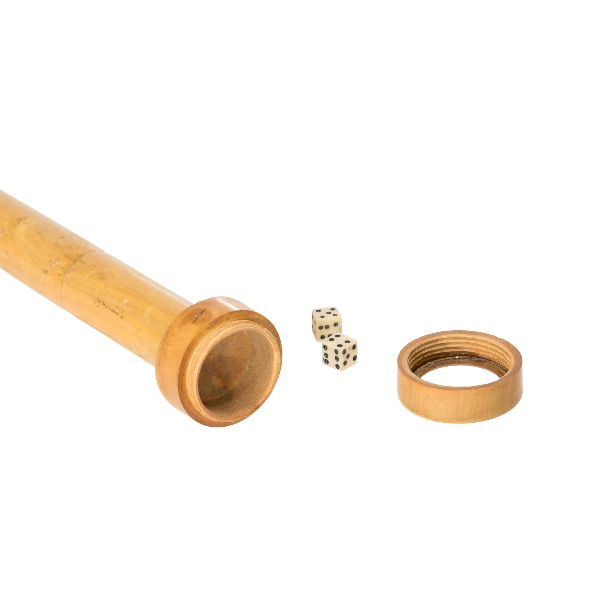 Gambler's Walking Stick with Dice