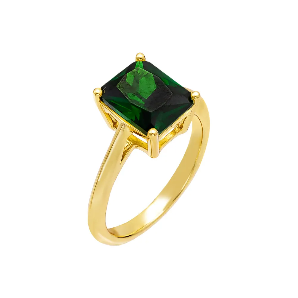 Gemstone Engagement Ring