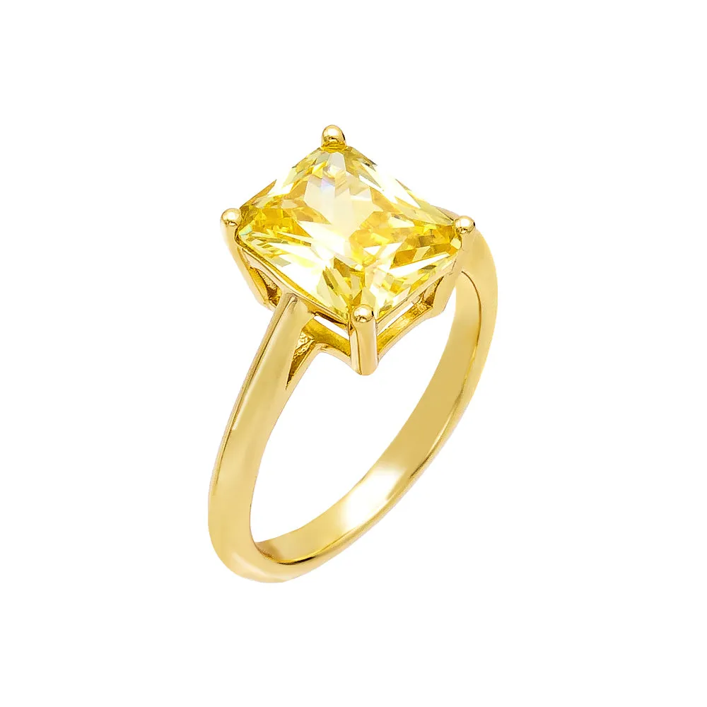 Gemstone Engagement Ring