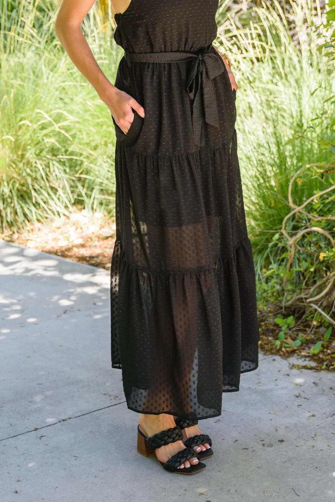 Hazel Blues® | Check Mate Maxi Dress