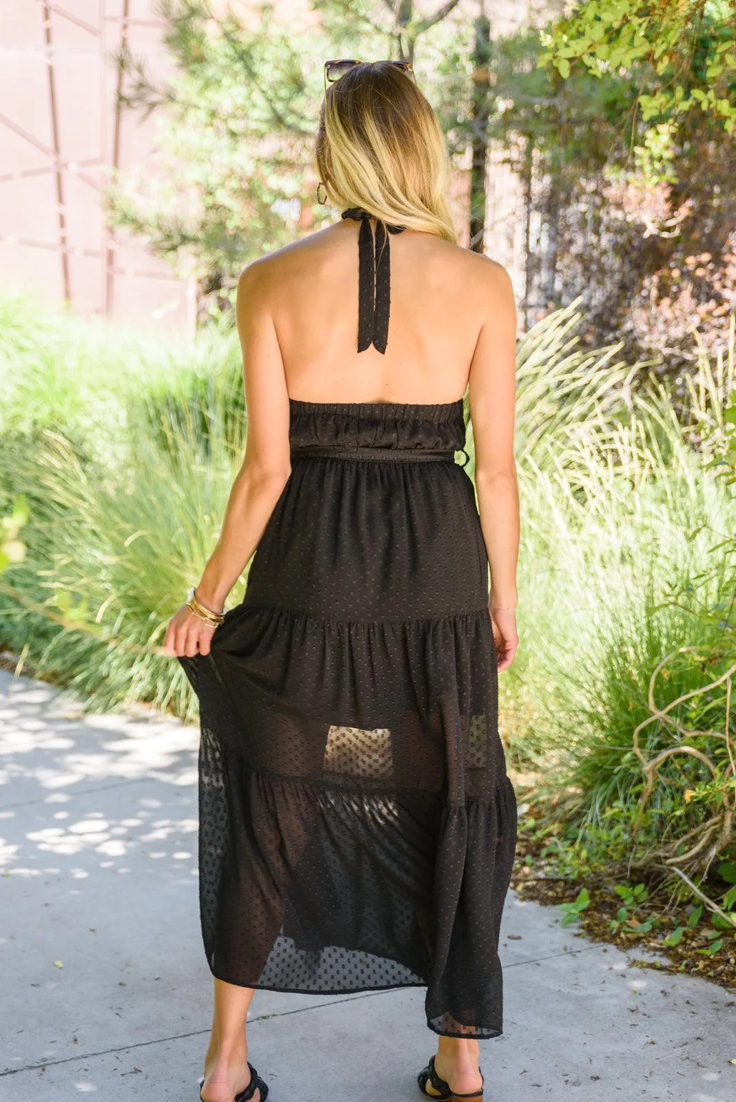 Hazel Blues® | Check Mate Maxi Dress
