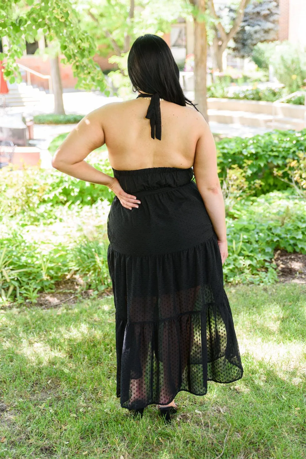 Hazel Blues® | Check Mate Maxi Dress