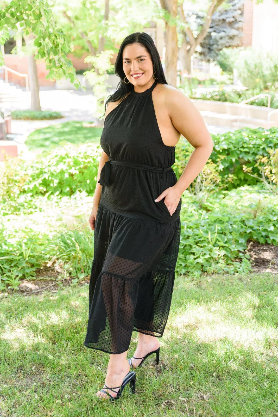 Hazel Blues® | Check Mate Maxi Dress