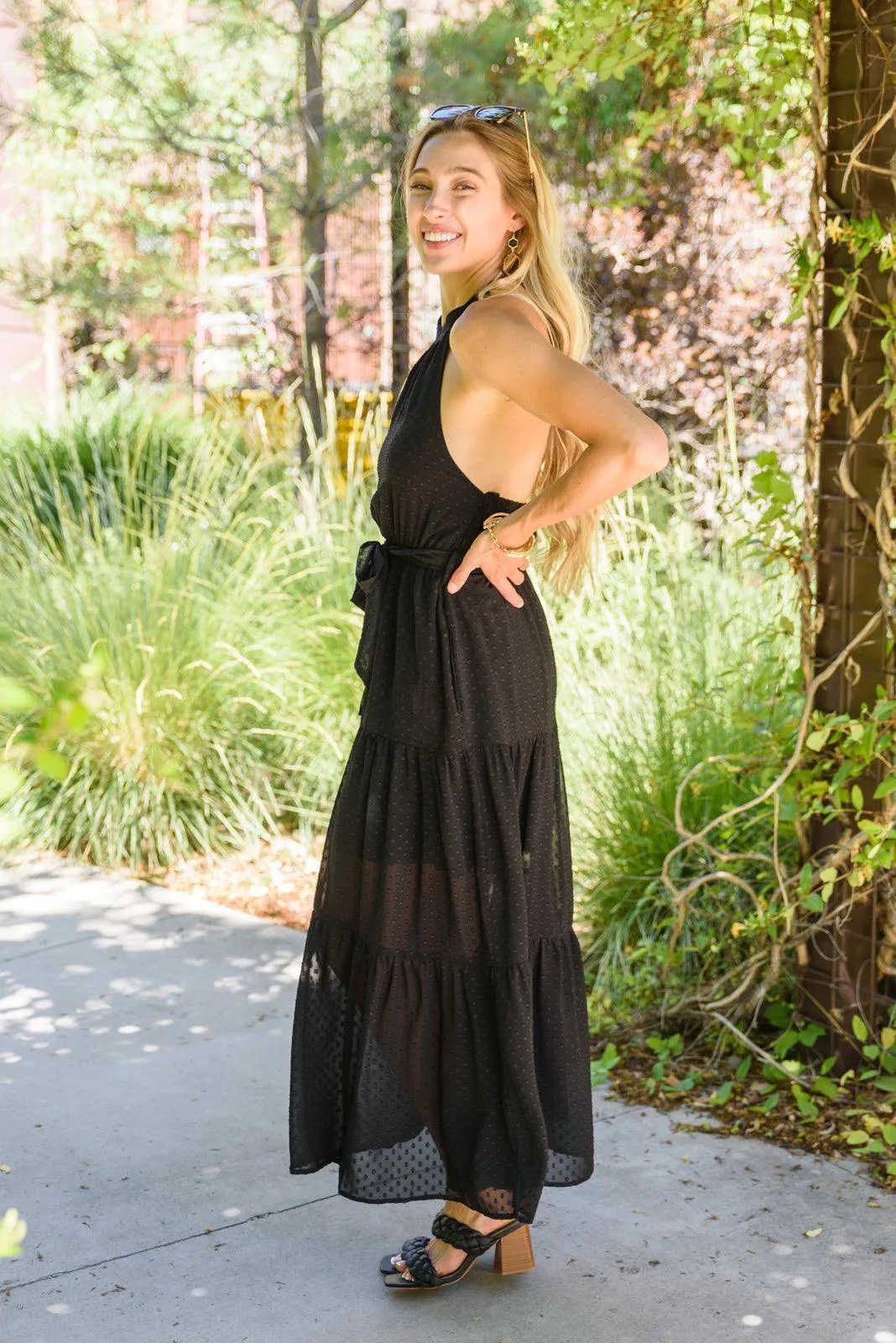 Hazel Blues® | Check Mate Maxi Dress