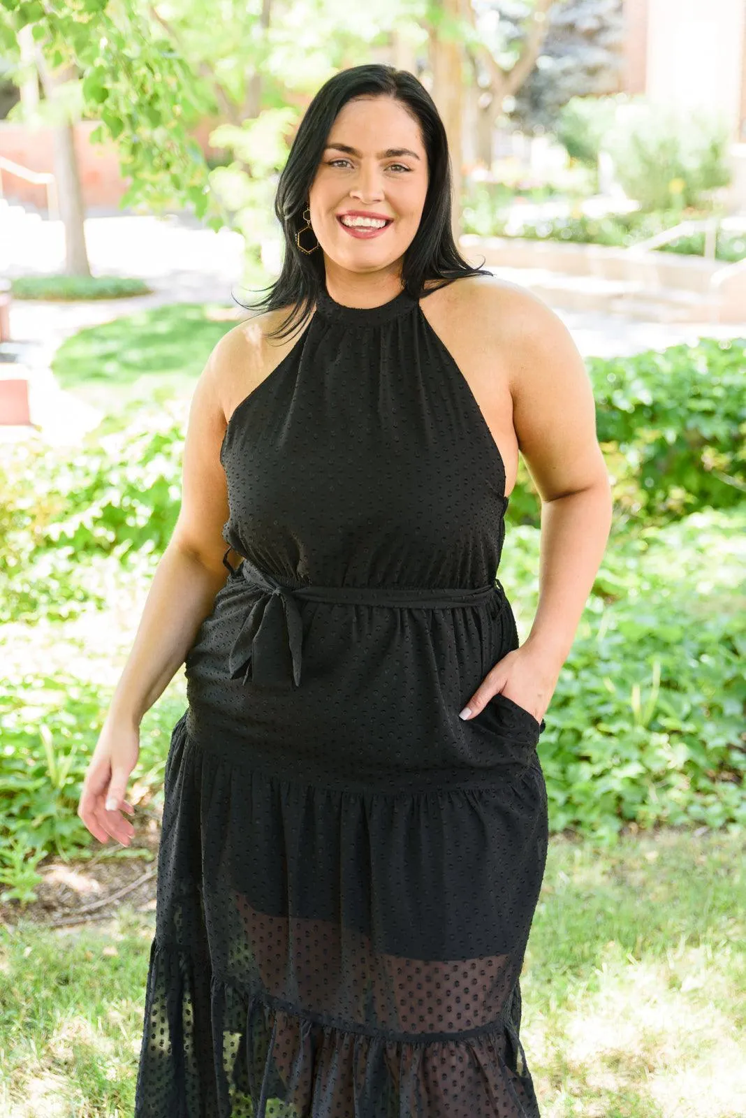 Hazel Blues® | Check Mate Maxi Dress