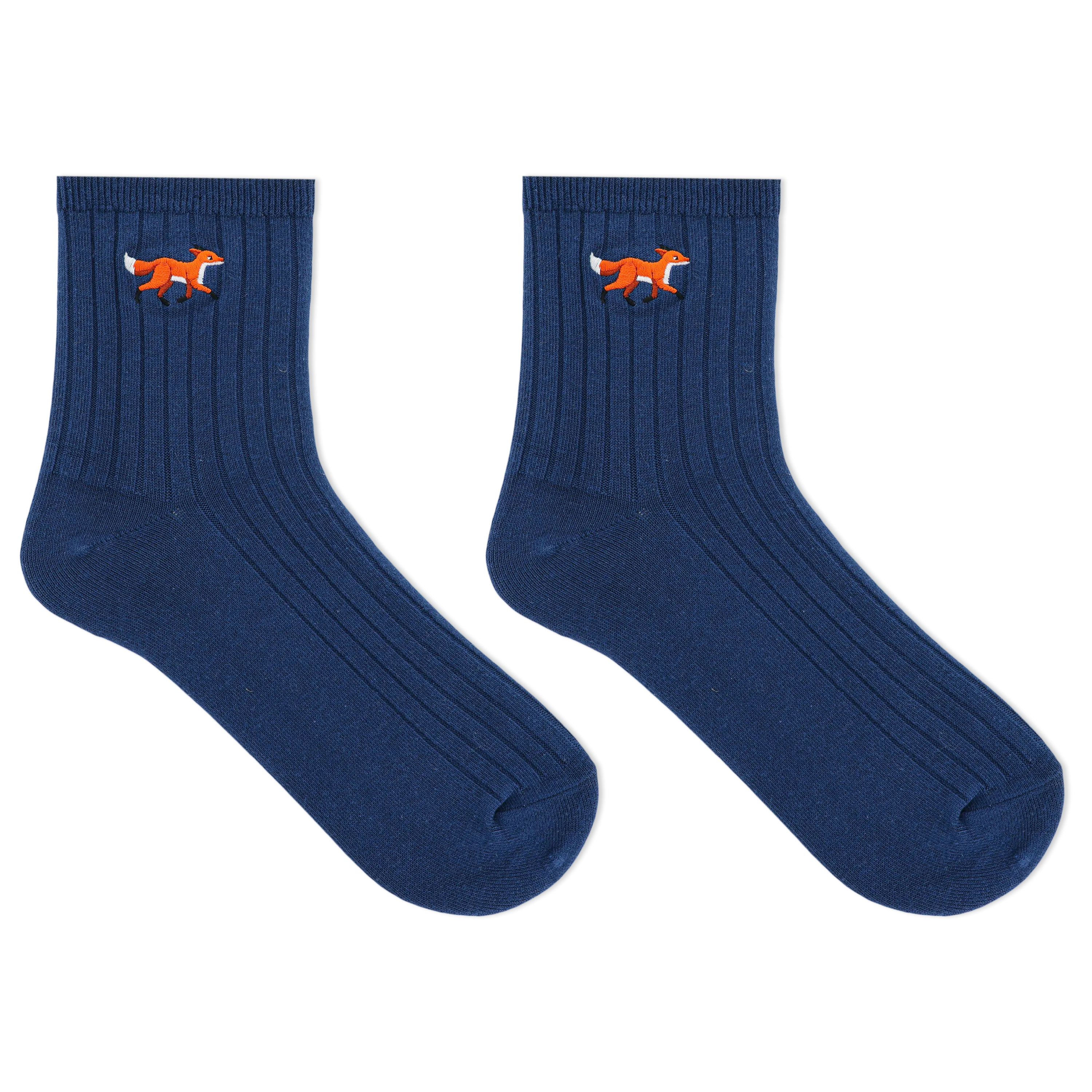 HOTSOX Women's Embroidered Fox Anklet Sock