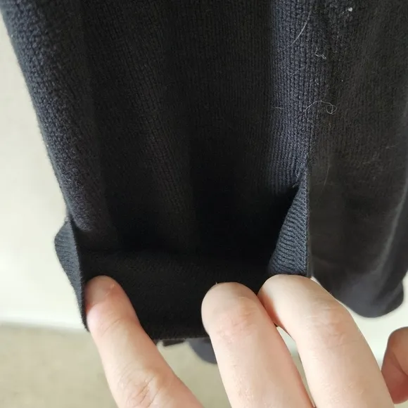💚HP💚NWT J. Crew Factory Chelsea Cotton Sweater Blazer Jacket in Black size M