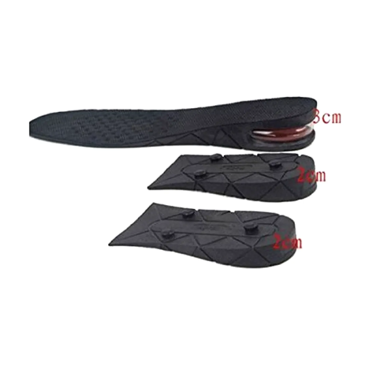 INCREASE YOUR HEIGHT - Muti-Layer Air Cushion Height Elevator Shoe Insole