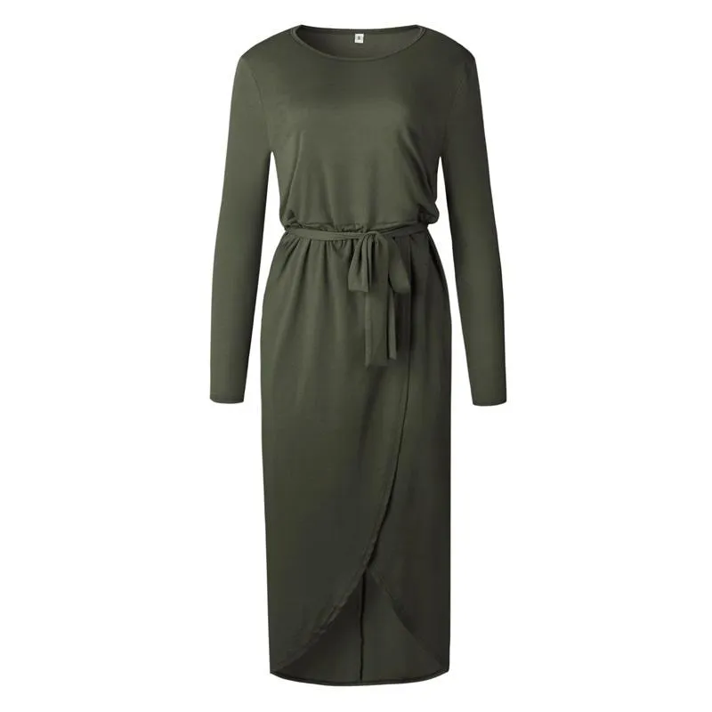 Janet Autumn Bodycon Career Dress
