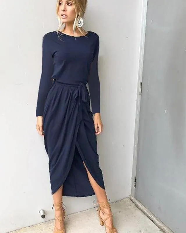 Janet Autumn Bodycon Career Dress