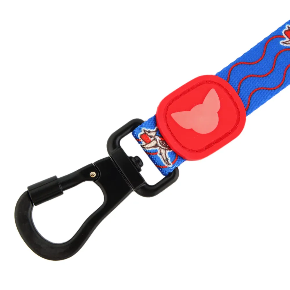 Jibaro Vejigante Mask Dog Leash | Perrandeo Jibaro Pawtriotico Collection