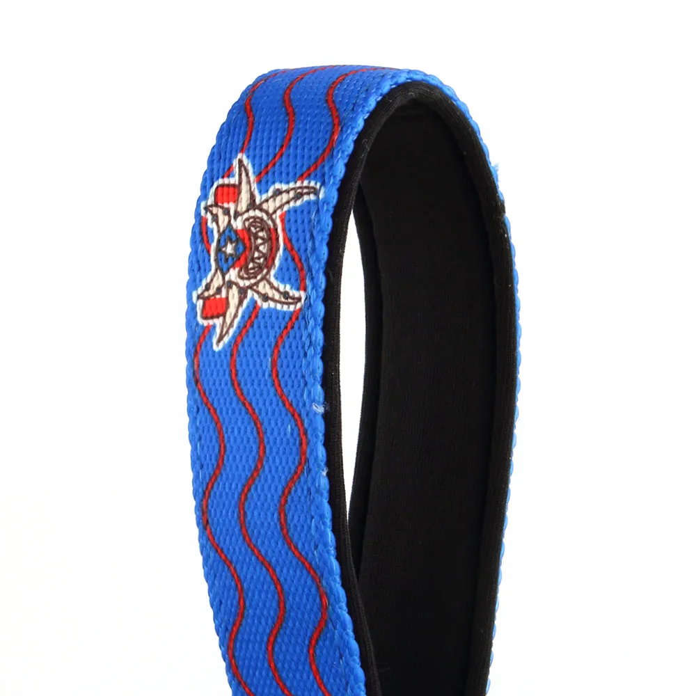 Jibaro Vejigante Mask Dog Leash | Perrandeo Jibaro Pawtriotico Collection