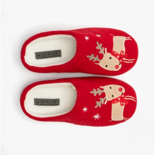 Jo & Joe DANCER Womens Slippers Red