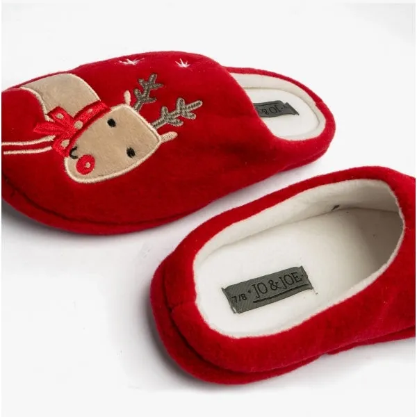 Jo & Joe DANCER Womens Slippers Red