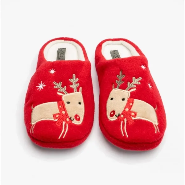 Jo & Joe DANCER Womens Slippers Red