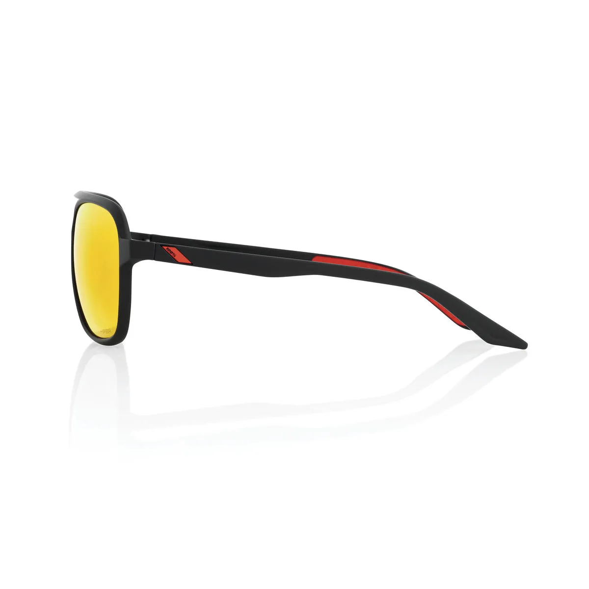 KASIA - Soft Tact Black - HiPER Red Multilayer Mirror Lens