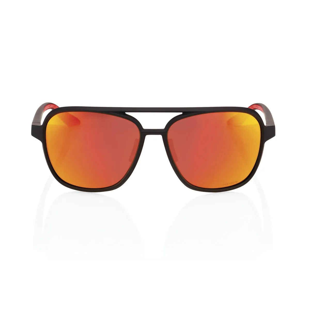 KASIA - Soft Tact Black - HiPER Red Multilayer Mirror Lens
