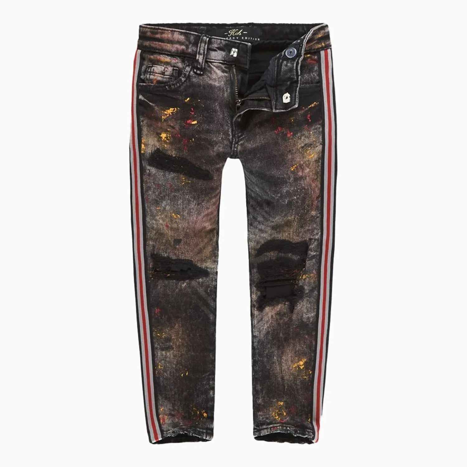Kid's Sparta Striped Denim Pant