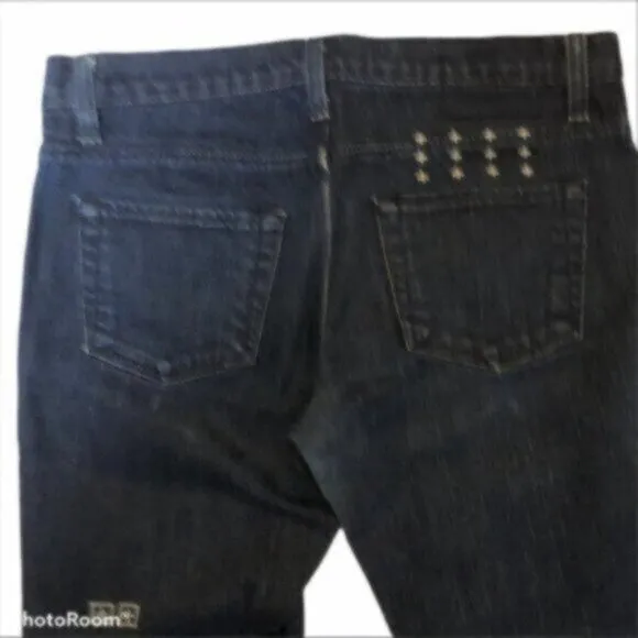Ksubi Classic Casual Skinny Jeans with Ankle Zip Size 28