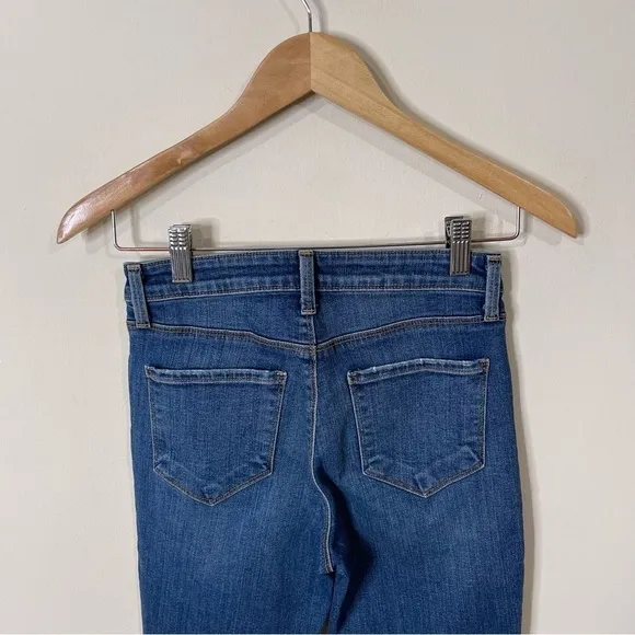 L’agence Medium Wash High Rise Stretch Skinny Jeans Size 25