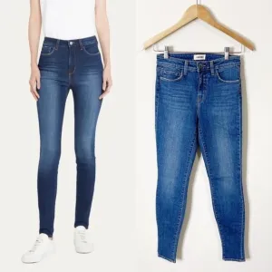 L’agence Medium Wash High Rise Stretch Skinny Jeans Size 25