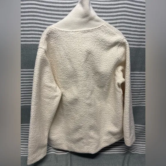 Lands' End Cozy Boucle Fleece Pullover Size XL