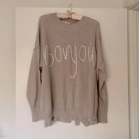 Le Lis Cozy Oversized Sweater Size S