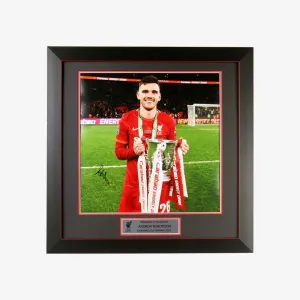 LFC Signed Robertson Carabao Cup Winners Image