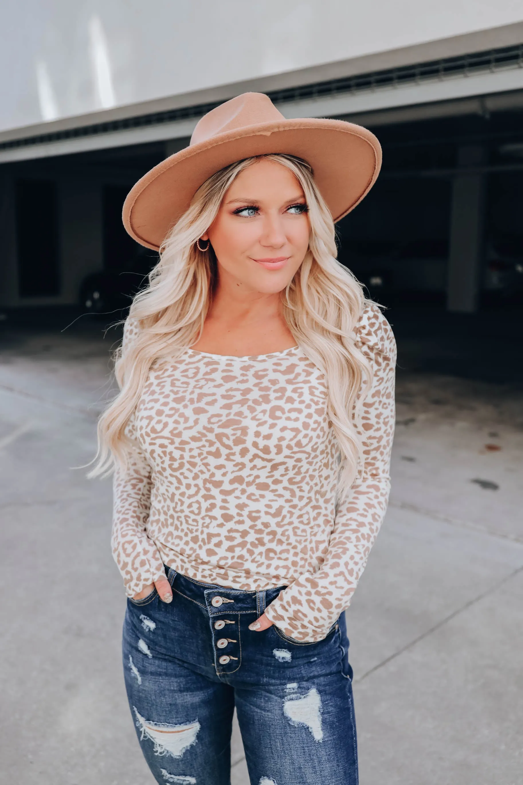 Lola Leopard Print Top