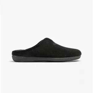 Lotus ALBERT Mens Slippers Black
