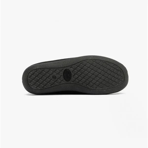 Lotus ALBERT Mens Slippers Black